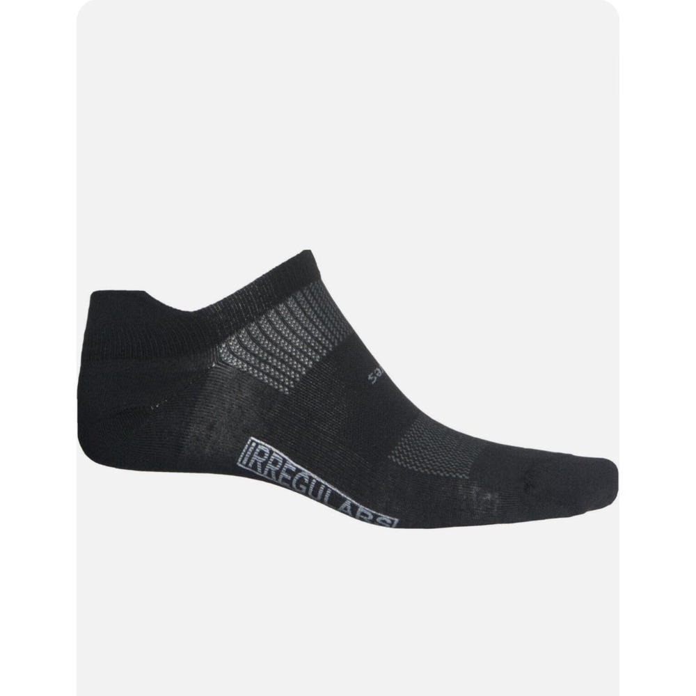 Features Elite Black No Show Max Cushion Socks New